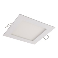 Halo Recessed SMD4S6935WHDM 4" Square LED Direct Mount Downlight, 740 Lumens, 90 CRI, 3500K, White Finish