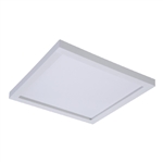 Halo Recessed SMD6S69SWH 6" Square LED Surface Mount Downlight, 600 Lumens, 90 CRI, 2700K-5000K Field Selectable CCT, Matte White, 120V