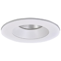 Halo Recessed TL402WHS 4" White Reflector with Solite Glass Lens, White Ring