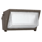 Hubbell Outdoor Lighting WGH-30-5K-U-S 28W LED Glass Wallpack, 120-277V, Type IV Distribution, 3326 Lumens, 5000K, Bronze Finish