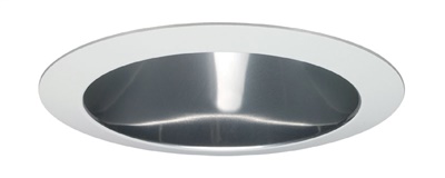 Juno Recessed Lighting 170CLI-WH (170 CLIWH) 4" Compact Fluorescent Clear Low Irridescent Alzak Reflector with White Trim Ring