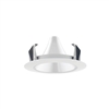 Juno Recessed Lighting 17HYP2-HZ-WH (17HYP2 HZWH) 4" LED Hyperbolic Reflector Trim, Haze Cone, White Trim Ring