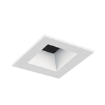 Juno Aculux Recessed Lighting 2002SQHZ-FM 2" LED Square Reflector, Lensed, Haze Flush Mount Trim