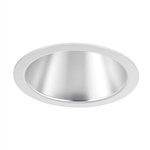 Juno Aculux Recessed Lighting 2007HZ-FM 2007HZ-FM 2" LED Round Parabolic Downlight Haze Specular Flush Mount Trim