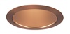 Juno Recessed Lighting 206WHZ-ABZ (206 WHZABZ) 5" Line Voltage Deep Cone Reflector Trim, Wheat Haze Reflector, Age Bronze Trim