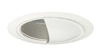 Juno Recessed Lighting 213G3W-WH (213G3 WWH) 5" LED Wall Wash Baffle Trim, White Baffle, White Trim Ring