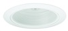 Juno Recessed Lighting 215W-WH (215 WWH) 5" Line Voltage, Compact Fluorescent, Enclosed Baffle Trim, White Baffle, White Trim