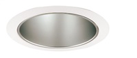 Juno Recessed Lighting 219HZ-WH (219 HZWH) 5" Compact Fluorescent, Cone Reflector Trim, Haze Reflector, White Trim