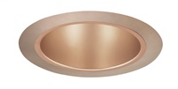 Juno Recessed Lighting 219WHZ-ABZ (219 WHZABZ) 5" Compact Fluorescent, Cone Reflector Trim, Wheat Haze Reflector, Aged Bronze Trim