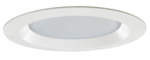 Juno Recessed Lighting 220-WH (220 WH) 6" Fluorescent, Albalite Lens with Reflector Trim, White Trim