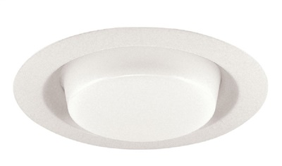 Juno Recessed Lighting 241-WH (241 WH) 6" Line Voltage, Fluorescent, Drop Opal Trim with Reflector, White Trim
