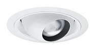 Juno Recessed Lighting 248W-WH (248 WWH) 6" Line Voltage, Regressed Eyeball Trim for R/PAR20 Lamp, White Trim