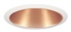 Juno Recessed Lighting 26WHZ-WH (26 WHZWH) 6" LED, Line Voltage, Straight Cone Trim, Wheat Haze Reflector, White Trim