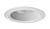 Juno Recessed Lighting 275W-WH (275S WWH) 5" Line Voltage Shallow Baffle, White Baffle, White Trim