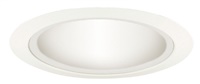 Juno Recessed Lighting 276W-WH (276S WWH) 5" Line Voltage Shallow Cone, White Reflector, White Trim