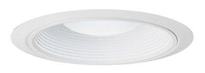 Juno Recessed Lighting 28W-WH (28 WWH) 6" Line Voltage, Fluorescent, Ultra Baffle Trim - Fully Enclosed, White Baffle, White Trim