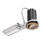 Juno Recessed Lighting 2A-827NU-BZ 2" LED Round Adjustable 2700K 80CRI, Narrow Flood Beam, 120-277V, Bronze Finish