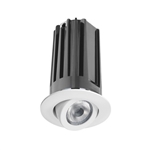 Juno 2" LED Recessed Lighting 2LEDTG2A-830N-WH 2" LED Gen 2 Round Adjustable 3000K 80 CRI, Narrow Flood Beam, White Finish