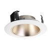 Juno Recessed Lighting 42LWHZ-WH (42L WHZWH) 4" Adjustable Downlight Cone Trim, Wheat Haze Reflector White Trim