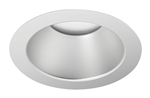 Juno Aculux Recessed Lighting 432NHZ-SF (3DP CD SF WET) 3-1/4 Line Voltage, Low Voltage, LED Downlight Lensed, Haze Alzak Reflector, Self Flanged Trim