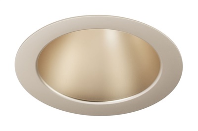 Juno Aculux Recessed Lighting 432NWHZ-SF (3DP WTD SF WET) 3-1/4" Line Voltage, Low Voltage, LED Downlight Lensed, Haze Alzak Reflector, Self Flanged Trim