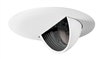 Juno Aculux Recessed Lighting 4349NB-WH 3-1/4" Low Voltage Mirrored Super Adjustable, Black Baffle, White Trim