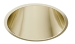 Juno Aculux Recessed Lighting 437NG-FM 3-1/4" Low Voltage, LED Deep Downlight Cone Flush Mount, Gold Alzak Trim
