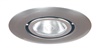 Juno Recessed Lighting 440-SC (440 SC) 4" Line Voltage, Low Voltage, Flush Gimbal Ring Trim, GU10 Base, Satin Chrome Trim