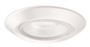 Juno Recessed Lighting 4402-WH (4402 WH) 4" Low Voltage Frosted Regressed Perimeter Glass Lensed Trim, White Trim