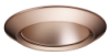 Juno Recessed Lighting 4404WHZ-ABZ (4404 WHZABZ) 4" Low Voltage Beveled Cone Trim, Wheat Haze Reflector, Age Bronze Trim