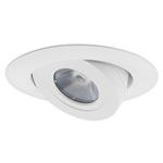 Juno Recessed Lighting 440LEDG4N-3-6-WH 4" LED Adjustable Module, 600 Lumens, 3000K Color Temperature with White Trim