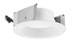 Juno 4JBLDT DB 30K 90CRI WWH Recessed Lighting 4" Downlight Baffle Trim, 3000K Color Temperature,90 CRI, White