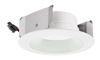 Juno 4JBLDT DC 27K 90CRI WWH Recessed Lighting 4" Downlight Cone Trim, 2700K Color Temperature,90 CRI, White