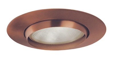 Juno Recessed Lighting 529-ABZ (529 ABZ) 5" Line Voltage Eyeball Trim, Aged Bronze Trim