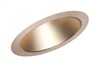 Juno Recessed Lighting 612WHZ-ABZ (612 WHZABZ) 6" Line Voltage, Fluorescent, Slope Ceiling Reflector Cone Trim, Wheat Haze Reflector, Aged Bronze Trim