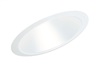Juno Recessed Lighting 620W-WH (620 WWH) 6" LED Slope Ceiling Reflector Cone Trim, White Reflector, White Trim