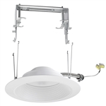 Juno Recessed Lighting 6RLC-835-9-WWH Downlight 6" Downlight LED Retrofit Trim 3500K, 900 Lumens, 80 CRI, White Finish