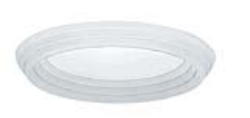 Juno Recessed Lighting 9702 (9702) 6" LED, Line Voltage, Luminous Frosted Collar Trim, White Trim