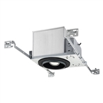 Juno Recessed Lighting IC104AL-27K-S-U 4" Adjustable LED IC type New Construction Housing 1000 Lumens, 2700K Color Temp, Spot Beam, Universal Driver 120-277V