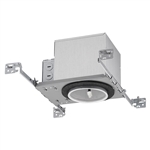 Juno IC1ALED G4N 06LM 120 FRPC Recessed Lighting 4" LED Adjustable New Construction IC Type Recessed Housing, 600 Lumen, Dedicated Driver 120V ELV Dimmable