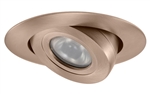 Juno 440LED G4 06LM 35K 90CRI ABZ Recessed Lighting 4" LED Adjustable Module, 600 Lumens, 3500K Color Temperature with Aged Bronze Gimbal Trim