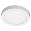 Juno Lighting JSF 5IN 07LM 40K 90CRI 120 FRPC WH Recessed Lighting 5" LED Round SlimForm Surface Mount Downlight, 700 Lumens, 4000K Color Temperature, 90 CRI, Dedicated 120V, Forward Reverse Phase Dimming, White Finish