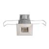 Juno MD1LG2 SQ 03LM 35K 90CRI NFL WL SN Recessed Lighting Wet Location 2-1/4" Mini LED Square Downlight, 3500K, 90 CRI, Narrow Flood Beam Spread, Satin Nickel Finish