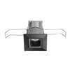 Juno MD1LG2 SQ 03LM 27K 80CRI SP BL Recessed Lighting 2-1/4" Mini LED Square Downlight 2700K Spot Beam Spread, Black Finish