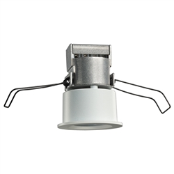 Juno Recessed Lighting MD1LG2-927-NFL-WH 2-1/4" Mini LED Downlight, 2700K, 90 CRI, Narrow Flood Beam Spread, White Finish