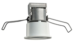 Juno Recessed Lighting MD1LW35K-NFL-WH Wet Location 2-1/4" Mini LED Downlight 3500K Narrow Flood Beam Spread, White Finish