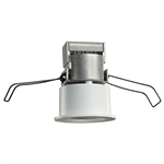 Juno Recessed Lighting MD1LWG2-27K-FL-WH Wet Location 2-1/4" Mini LED Downlight 2700K Flood Beam Spread, White Finish