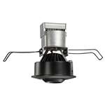 Juno MG1LG2 RD 03LM 40K 80CRI NFL BL Recessed Lighting 2-5/8" LED Mini LED Gimbal 4100K Narrow Flood Spread, Black Finish