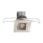 Juno Recessed Lighting MGSLG2-27K-SP-SN 2-11/16" Mini LED Gimbal Downlight 2700K Spot Beam Spread, Satin Nickel Finish