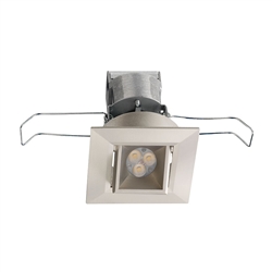 Juno Recessed Lighting MGSLG2-3K-SP-SN 2-11/16" Mini LED Gimbal Downlight 3000K Spot Beam Spread, Satin Nickel Finish